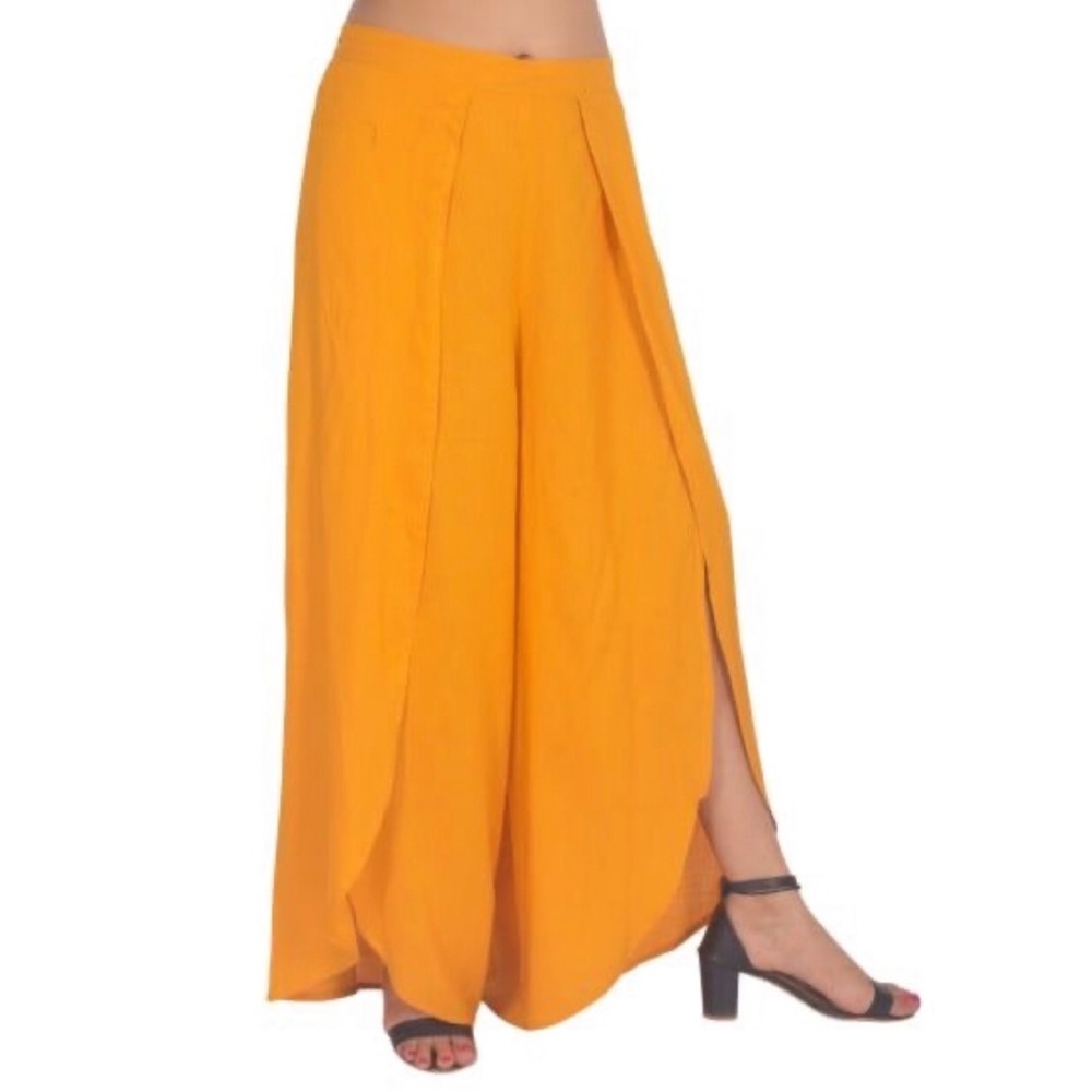 Drew Mustard Tulip Pants